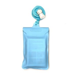 Waterproof Car Key FOB Case Floating Wallet Pouch for Remote Keys ID Credit Card Cash Money Dry Bag Holder for Swimming Blue