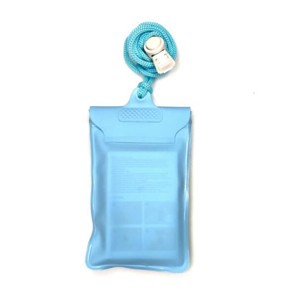 Waterproof Car Key FOB Case Floating Wallet Pouch for Remote Keys ID Credit Card Cash Money Dry Bag Holder for Swimming Blue