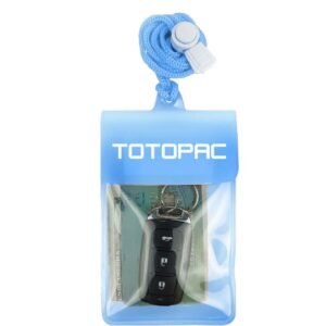 TOTOPAC Waterproof Car Key FOB Pouch Blue